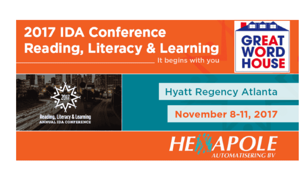 Hexapole attending the 2017 IDA Annual Dyslexia Exhibition.