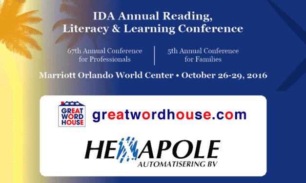 Hexapole attending the 2016 IDA Annual Dyslexia  Exhibition.