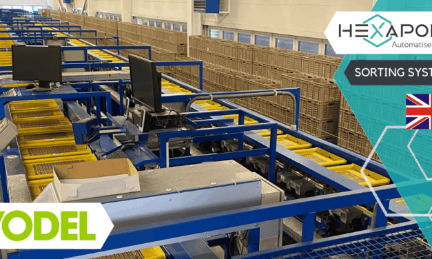 Yodel chooses Hexapole’s sorting system!
